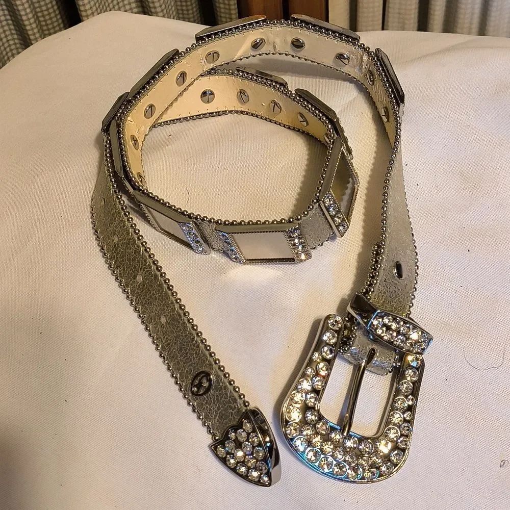 Christine Alexander leather belt